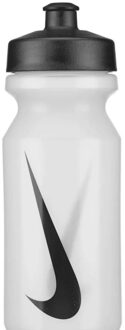 Nike Big Mouth 2.0 Brede Mond 650ml Fles (Doorzichtig/Zwart) Transparant