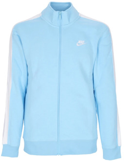 Nike Blauw Chill/Wit Track Jacket Nike , Blue , Heren - L