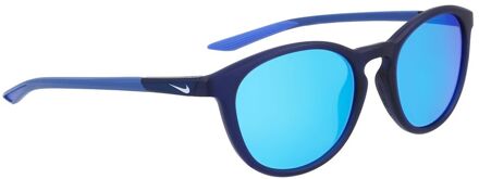 Nike Blauwe Geïnjecteerde Zonnebril - maat