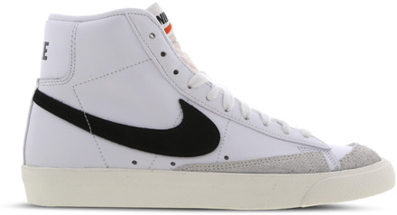 Nike Blazer Mid '77 Dames Sneakers - White/Black-Sail - Maat 36.5