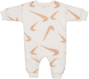 Nike Boucle Jacquard Trainingspakken Baby - Wit - Maat 56 - 62 CM - Poly Fleece White