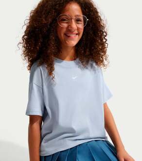 Nike Boxy Essential T-shirt Kinderen-blaugrau, wit - L