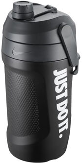 Nike Brandstof waterfles (Zwart/Anthraciet/Wit) Zwart/Donkergrijs - One Size