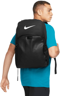 Nike Brasilia 9.5 Duffel Tassen Unisex - Zwart - One Size - Poly (Polyester) Black
