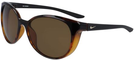Nike Bruine Geinjecteerde Zonnebril