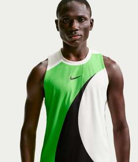 Nike Carlos Alcaraz Court Dri-Fit Advantage Slam Tanktop Heren-groen, wit - M