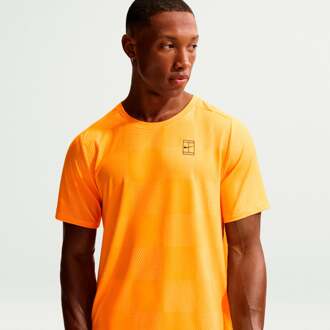 Nike Carlos Alcaraz Court Dri-Fit Advantage T-shirt Heren-oranje - XS,S,M,L,XL,XXL