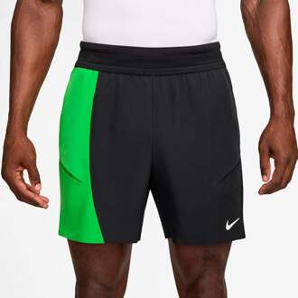 Nike Carlos Alcaraz Court Dri-Fit Slam Shorts Heren-zwart, groen - M
