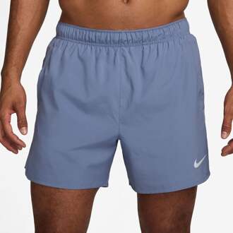 Nike Challenger 5in Short Hardloopshorts Heren-blauw, zilver - XXL