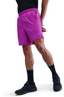 Nike Challenger 7in Brief-Lined Hardloopshorts Heren paars - XL