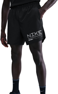 Nike Challenger Korte Broeken Heren - Zwart - Maat M - Poly Jersey Black