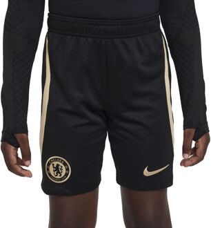 Nike Chelsea FC Strike Dri-FIT Short Junior zwart - goud - L-152/158
