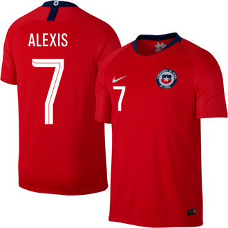 Nike Chili Shirt Thuis 2018-2019 + Alexis 7 (Fan Style) - M