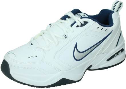 Nike chunky air monarch iv sneakers wit/blauw heren - 42