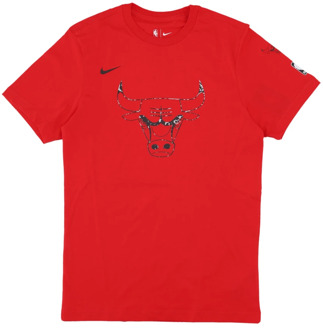 Nike City Connect Tee Chibul University Red Nike , Red , Heren - Xl,L,M,S,Xs