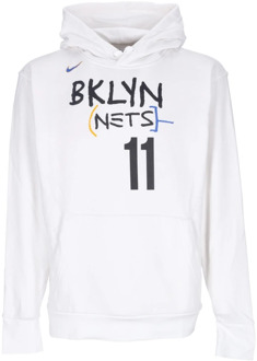 Nike City Edition Kyrie Irving Hoodie Nike , White , Heren - Xl,M,S