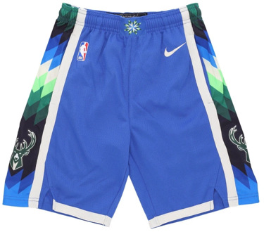 Nike City Edition Swingman Shorts Nike , Blue , Heren - XL