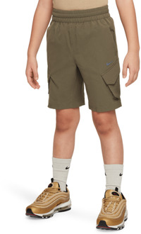 Nike City Utility Korte Broeken Kinder - Olijf - Maat 147 - 158 CM - Katoen Jersey Olive