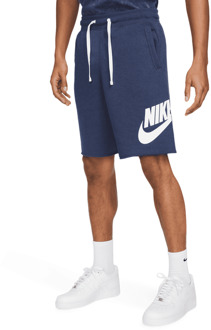 Nike Club Alumni Korte Broeken Heren - Blauw - Maat XS - Katoen Jersey Blue