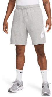 Nike Club Alumni Korte Broeken Heren - Grijs - Maat S - Katoen Jersey Grey