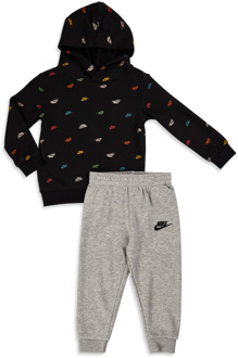Nike Club Aop - Baby Tracksuits Grey - 86 - 92 CM