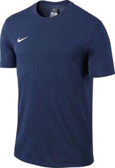 Nike Club Blend Teamshirt  Sportshirt performance - Maat L  - Mannen - blauw/wit