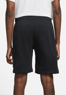 Nike Club cargoshort voor heren in zwart - S