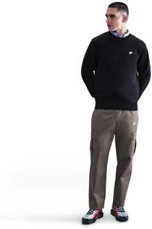 Nike Club Crew Sweatshirt Heren-Zwart