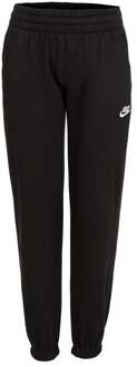 Nike Club Fleece Loose Trainingsbroek Meisjes-Zwart,Wit - XS
