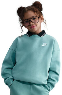 Nike Club Fleece Oversized Crew Sweatshirt Meisjes-Salie - XS