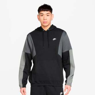 Nike Club Fleece Track GX Sweater met capuchon Heren zwart - XXL