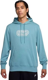 Nike Club FT Font GX Casual Sweater Heren S Blauw