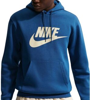 Nike Club GFX Pullover Casual Sweater Heren S Blauw
