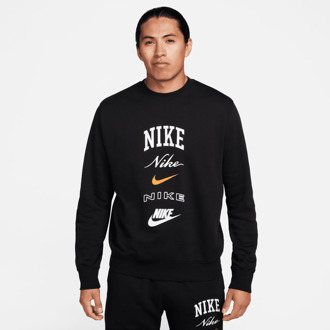 Nike Club - Heren Sweatshirts Black - L