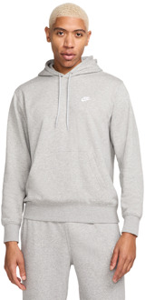 Nike Club Hoodies Heren - Grijs - Maat XS - Katoen Jersey Grey