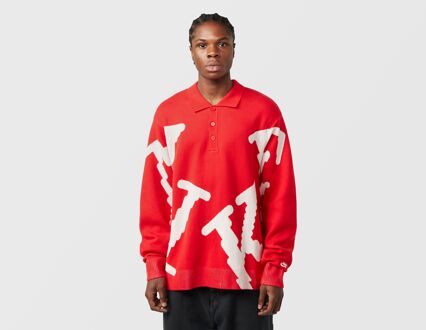 Nike Club Knit Rugby Top, rood - L