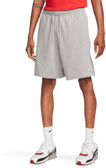 Nike Club Korte Broeken Heren - Grijs - Maat M Grey