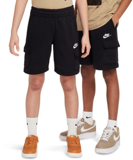 Nike Club Korte Broeken Kinder - Zwart - Maat 122 - 128 CM Black