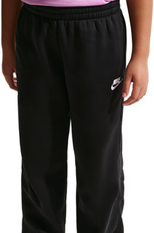 Nike Club Loose Broeken Kinder - Wit - Maat 128 - 137 CM - Katoen Fleece White