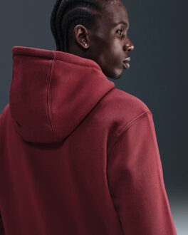 Nike club men's pullover fleece hoo hoodie heren - Rood