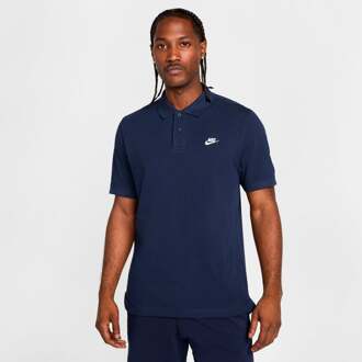 Nike Club Pique Polo Heren donkerblauw - XXL
