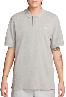 Nike Club Polo Heren lichtgrijs - M
