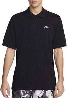 Nike Club Polo Heren zwart - M