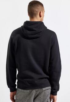 Nike Club pullover hoodie geborduurd logo in marineblauw Navy - XL