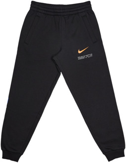 Nike Club Reflect Broeken Kinder - Zwart - Maat 137 - 147 CM - Katoen Fleece Black