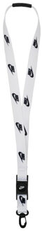 Nike Club standaard sleutelkoord (Wit/zwart)