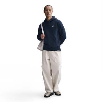 Nike Club Sweater Met Capuchon Heren-Donkerblauw - XS,S,M,L,XL,XXL