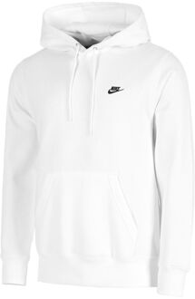 Nike Club Sweater Met Capuchon Heren-Wit - XXL