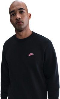 Nike Club Sweatshirts Heren - Zwart - Maat L Black