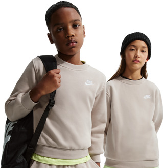 Nike Club Sweatshirts Kinder - Beige - Maat 128 - 137 CM